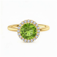 Anello Gazzola Gioielli Donna Amuleto in Oro giallo Peridoto AN-900A-72-2-9-13-PD-BR-N-DEF-VS
